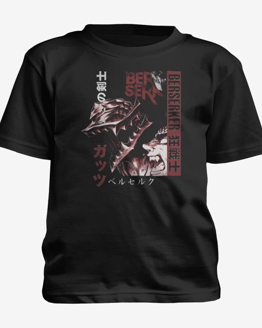 Polera de niño Black Armor Warrior