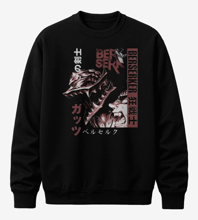 Poleron polo Black Armor Warrior