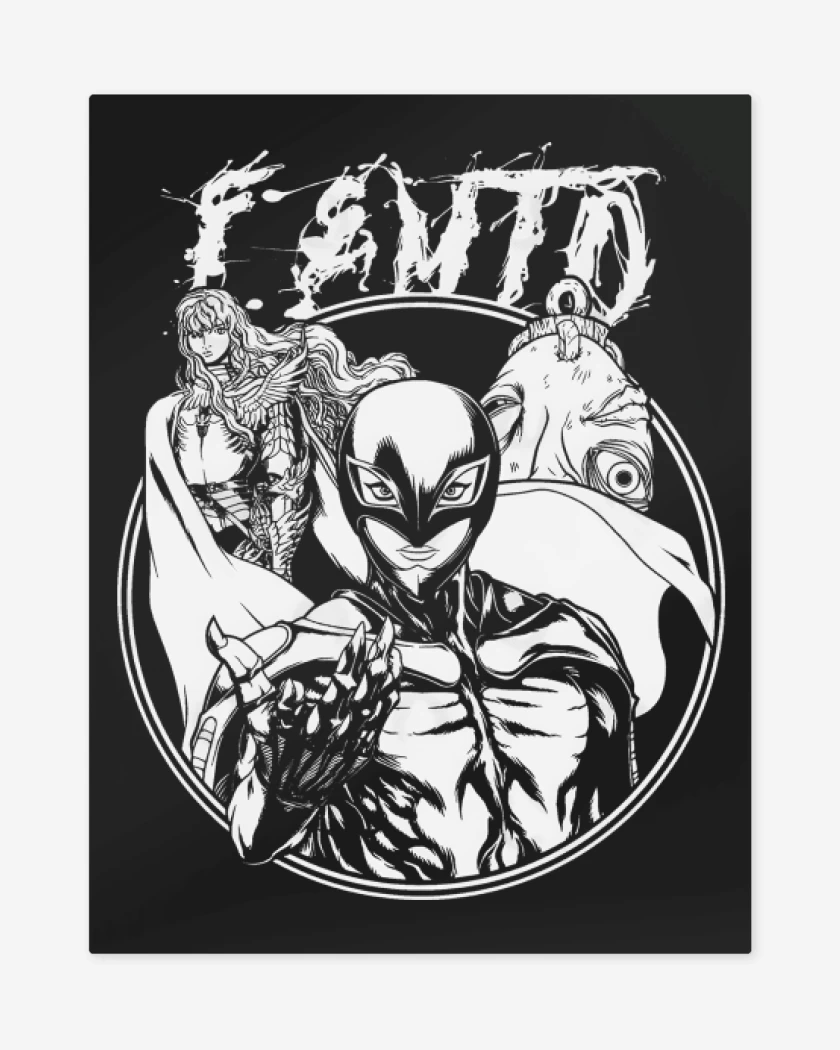 Print metalico Negro de Femto Griffith 