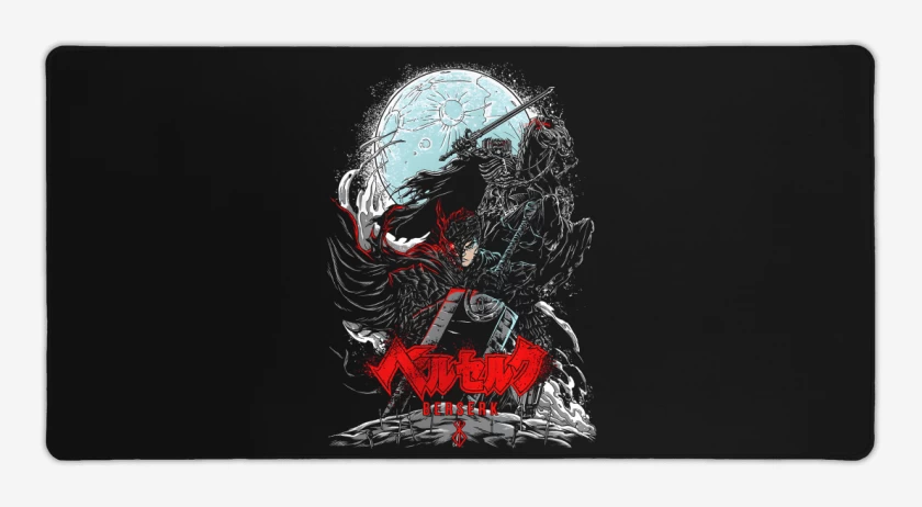 Mouse pad Gamer Caballero Oscuro
