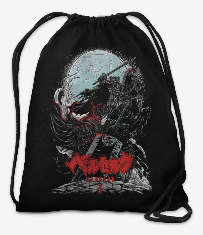 Mochila Negro de Caballero Oscuro