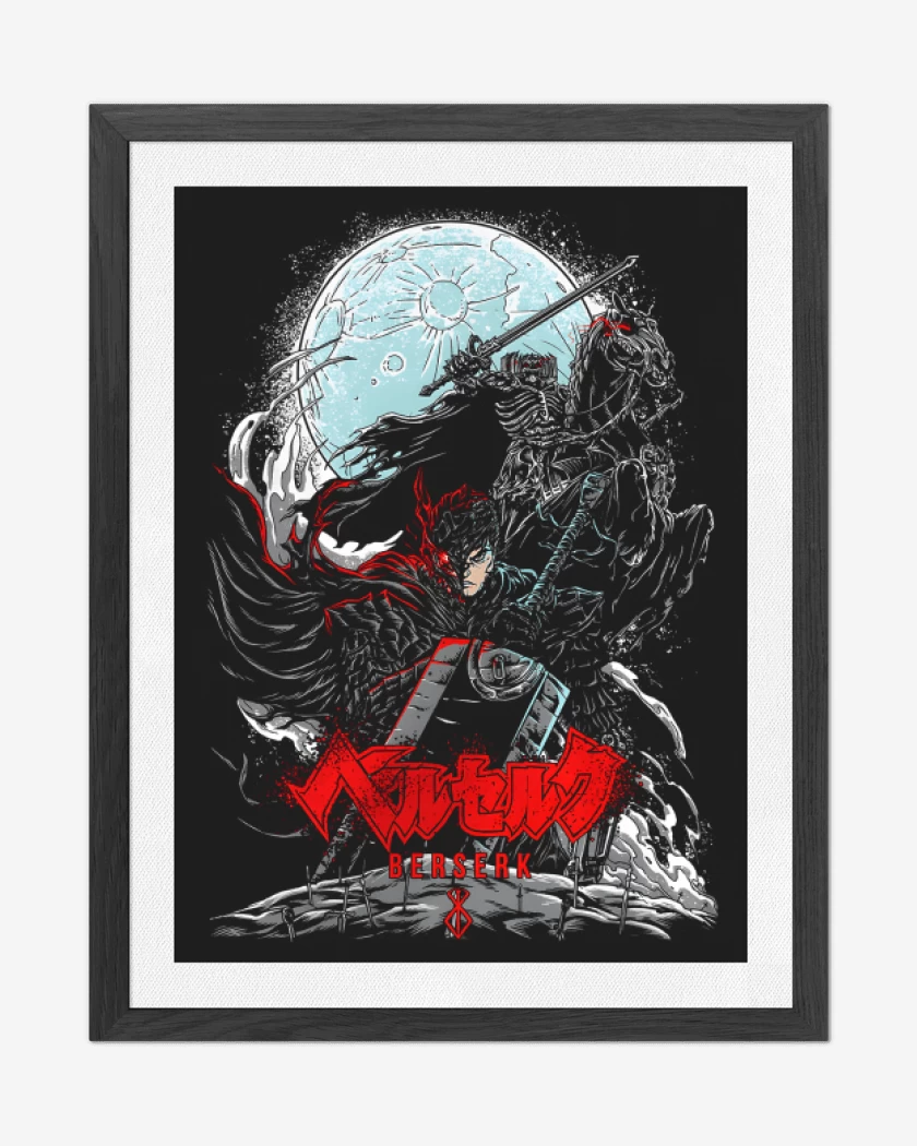 Cuadro decorativo Caballero Oscuro