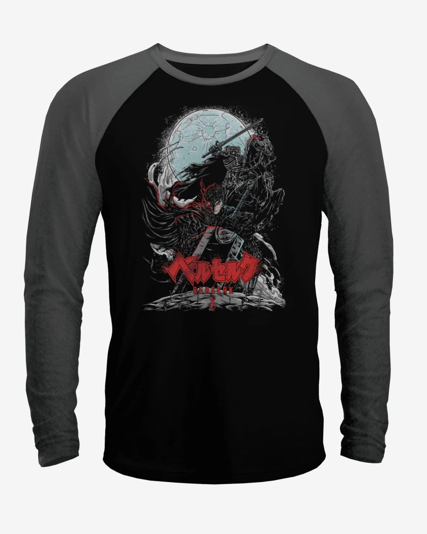 Polera Raglan Caballero Oscuro
