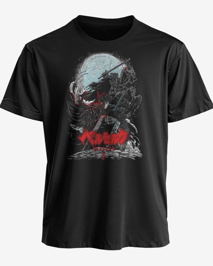Polera premium Negro de Caballero Oscuro