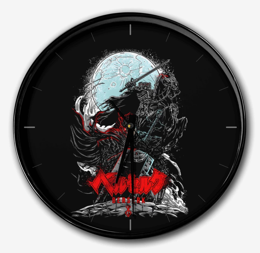 Reloj Negro de Caballero Oscuro