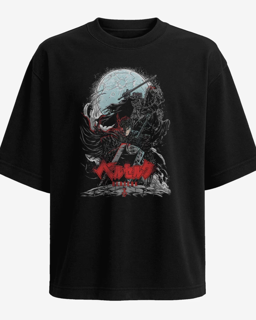 Polera Oversize Caballero Oscuro