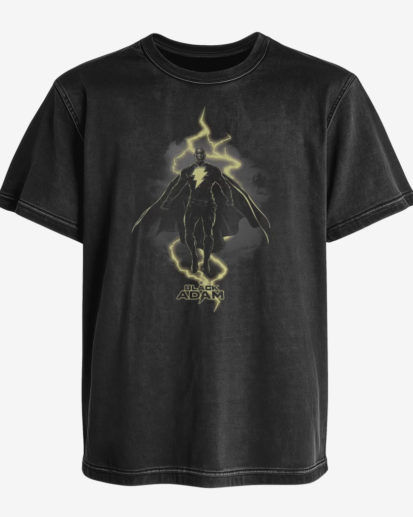 Polera desgastada Black Adam I