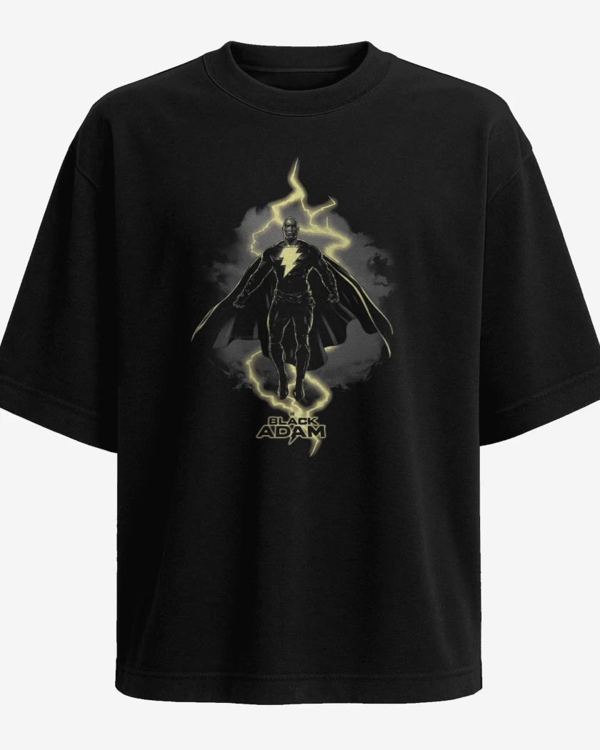 Polera Oversize Black Adam I