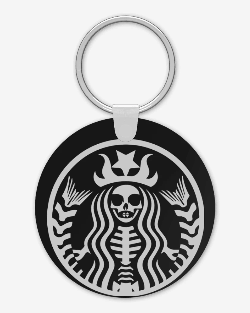 Llavero Negro de Starbucks