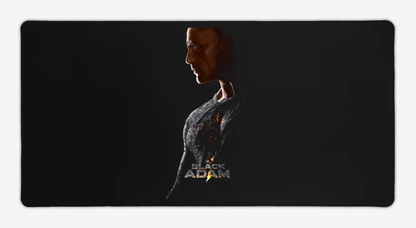 Mouse pad Gamer Negro de Dwayne Adam