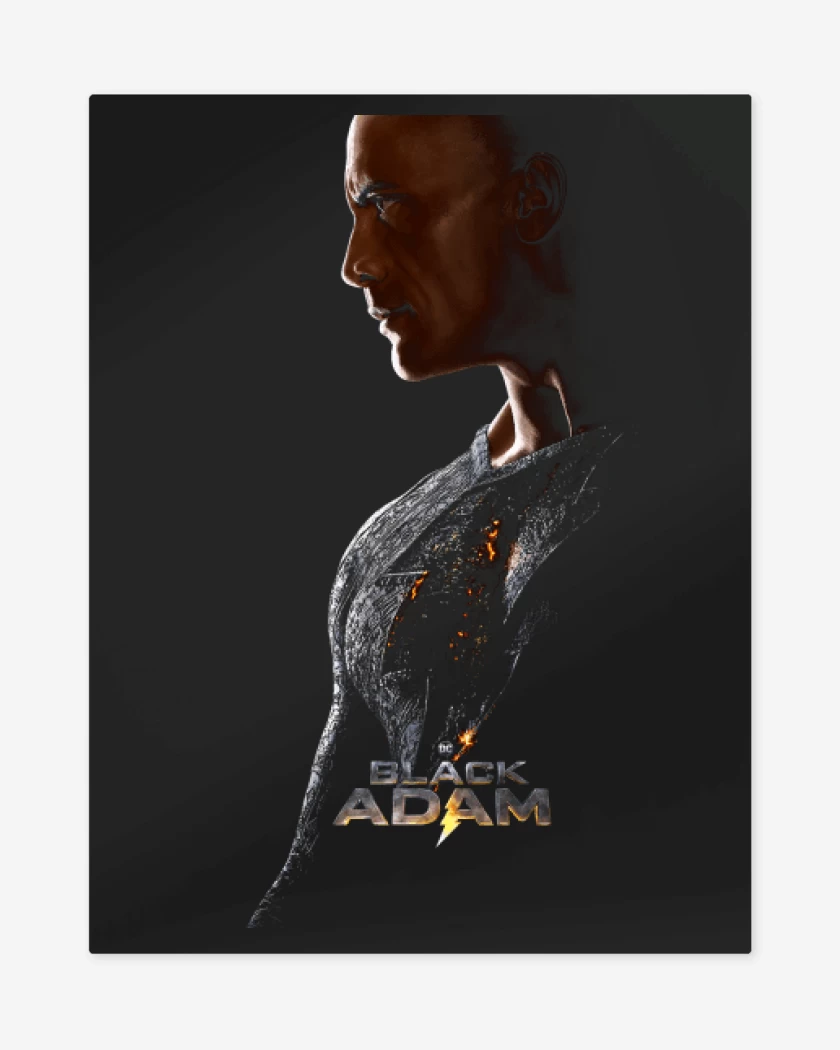 Print metalico Dwayne Adam