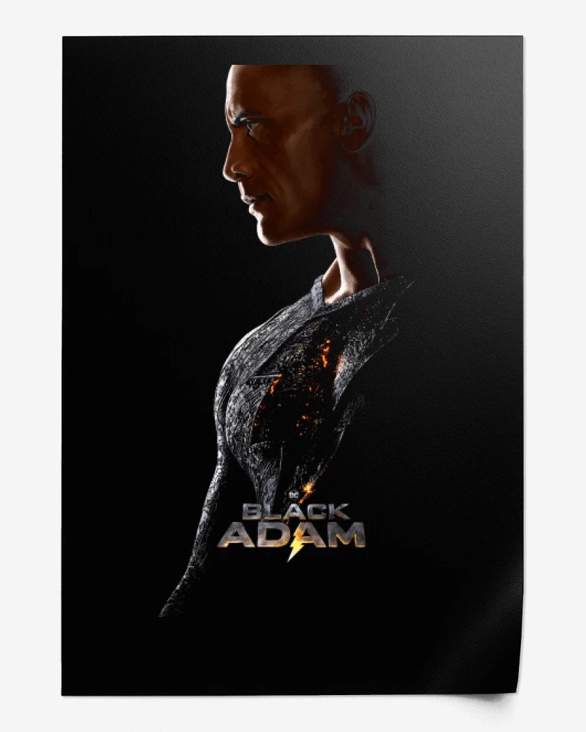 Print Dwayne Adam