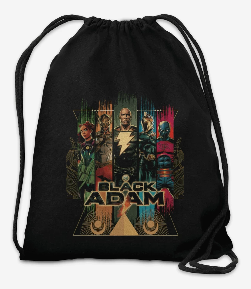 Mochila Negro de Heroes de Kahndaq