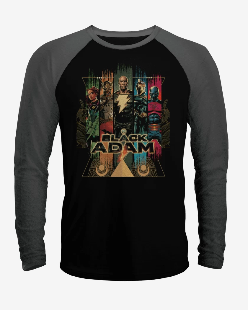 Polera Raglan Heroes de Kahndaq