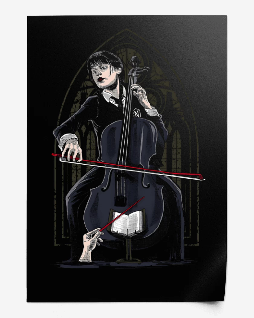 Print Orquesta Addams
