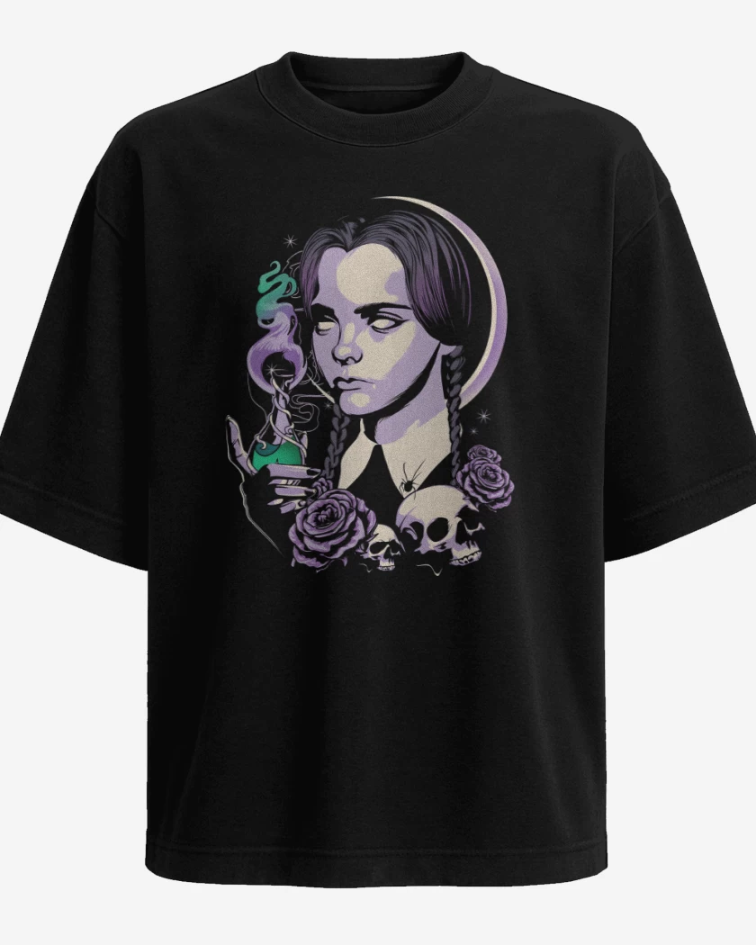 Polera Oversize Merlina Miercoles