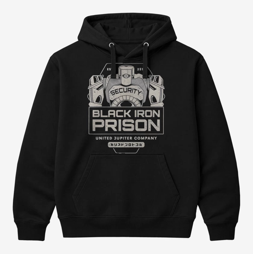 Polerón Canguro Black Iron Prison