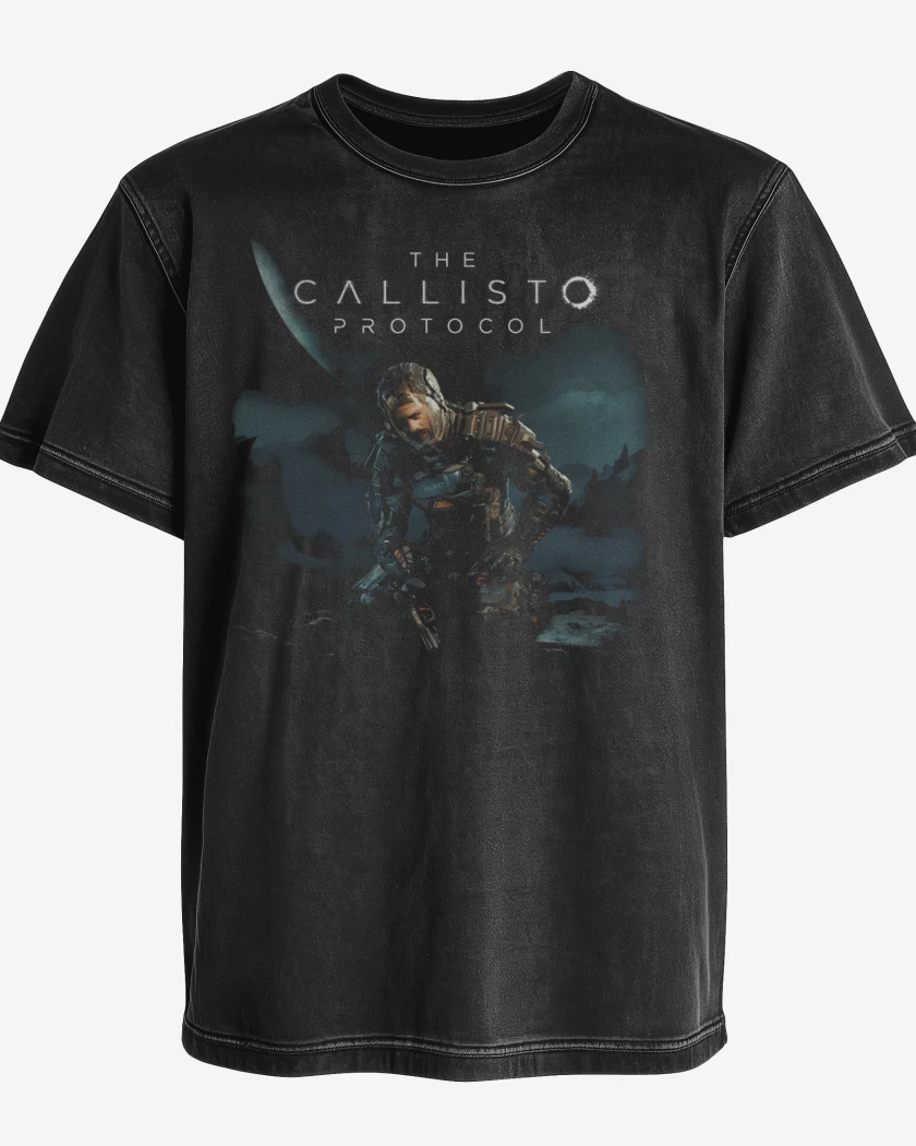 Polera desgastada The Callisto Protocol