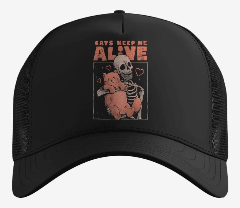 Gorro Cats Keep Me Alive