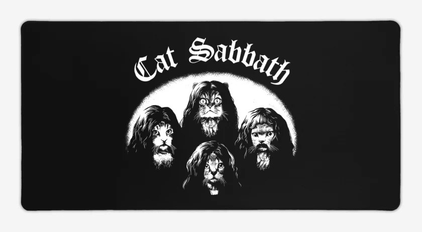 Mouse pad Gamer Cat Sabbath