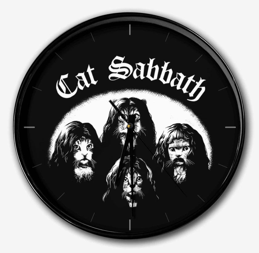 Reloj Cat Sabbath