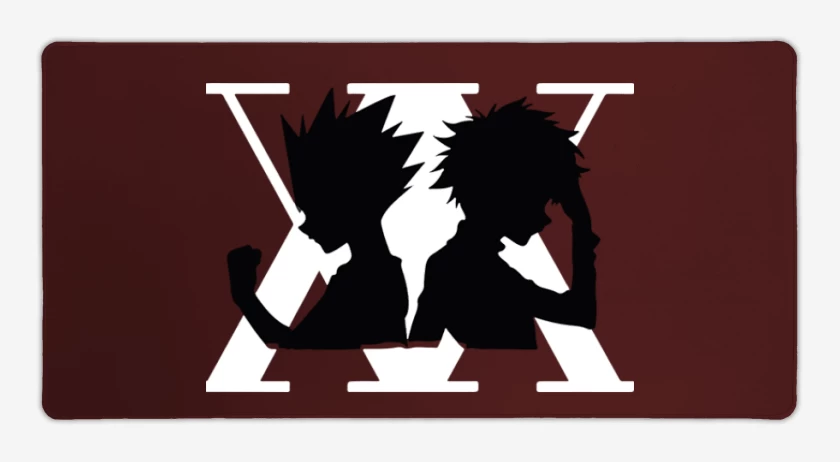 Mouse pad Gamer Burdeo de Hunter x