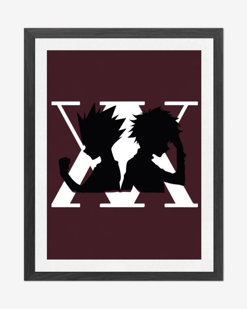 Cuadro decorativo Burdeo de Hunter x