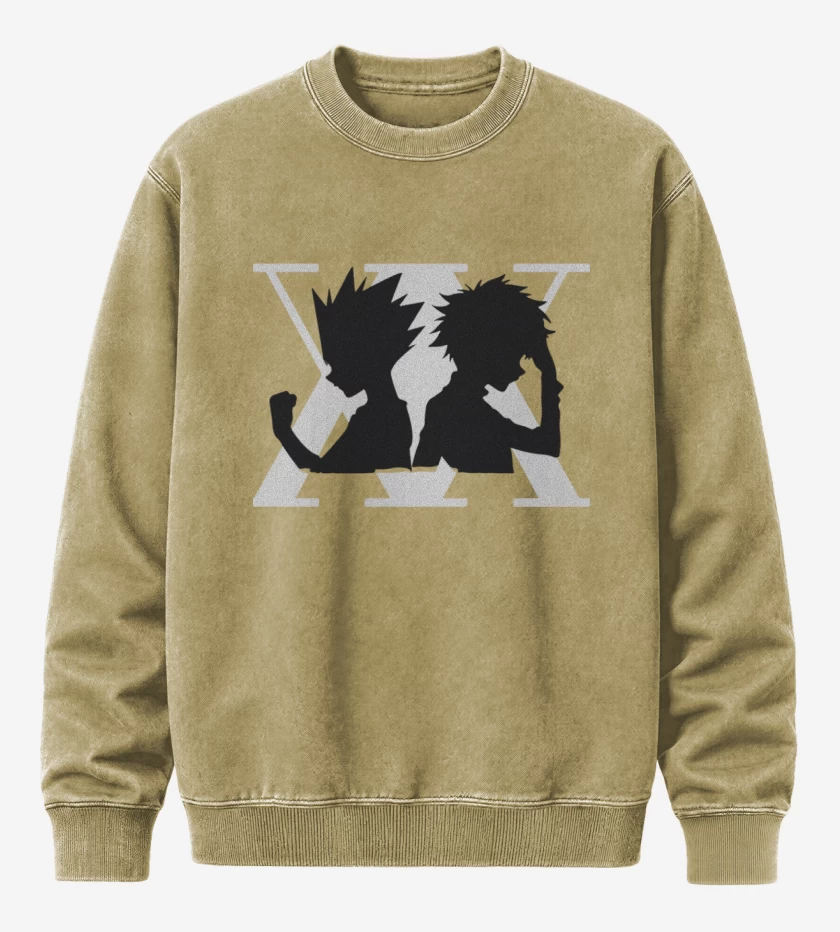 Poleron Polo Acid Wash Beige de Hunter x