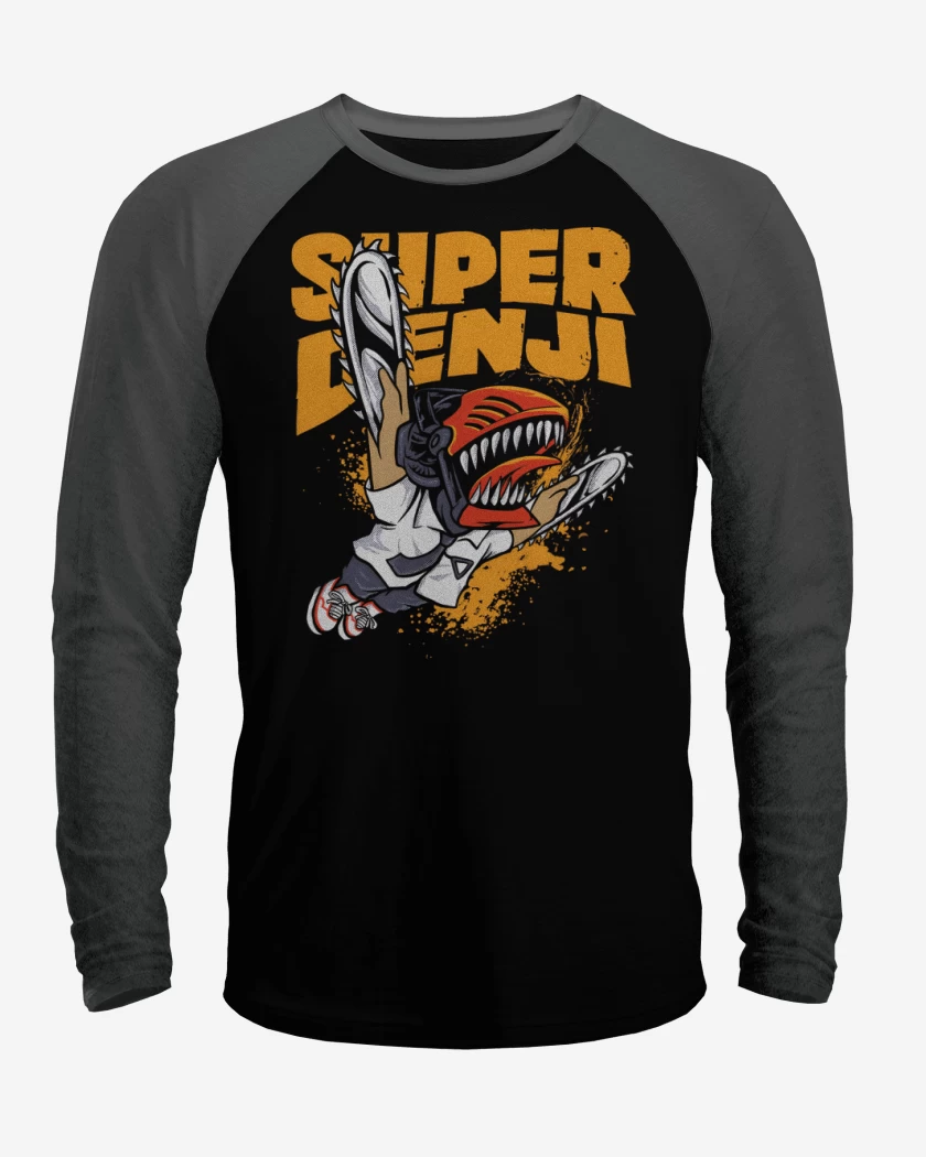 Polera Raglan Super Denji World