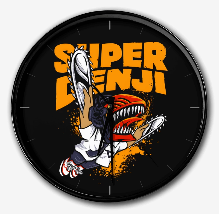 Reloj Negro de Super Denji World