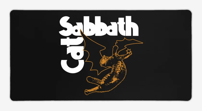 Mouse pad Gamer Fallen Cat