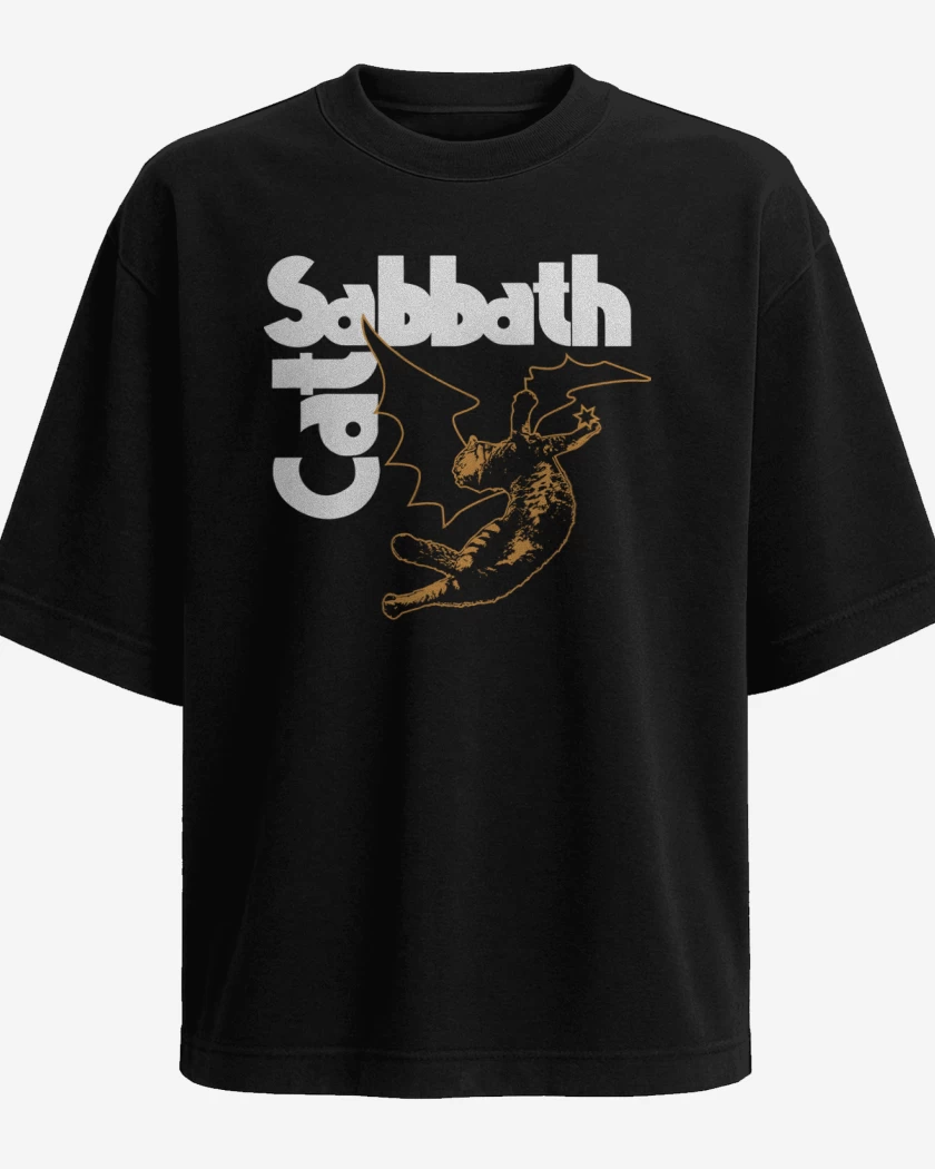 Polera Oversize Fallen Cat