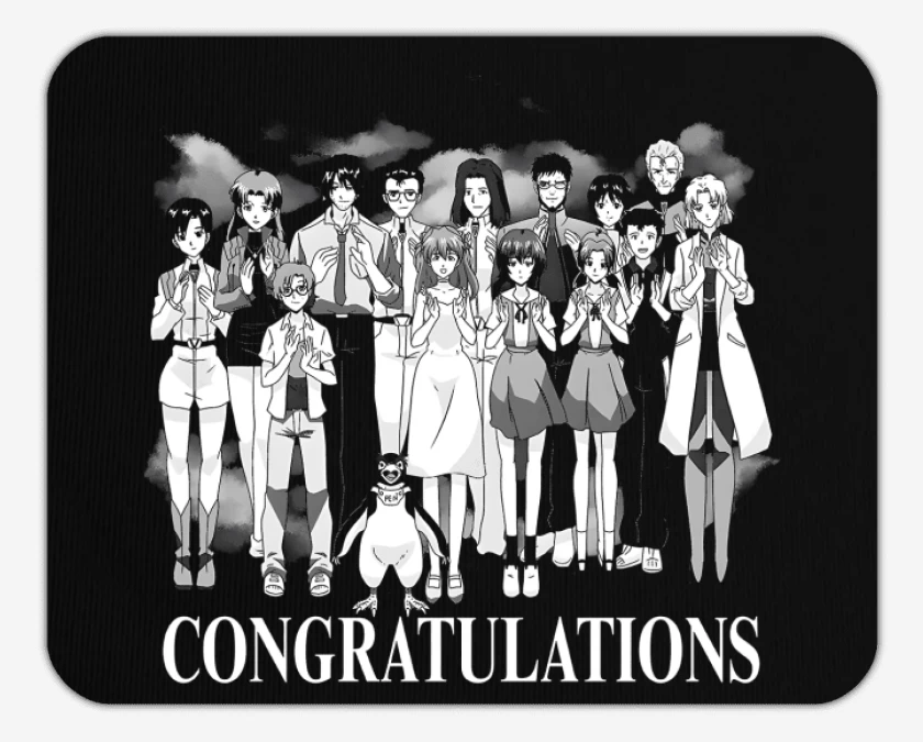 Mousepad Congratulations Shinji