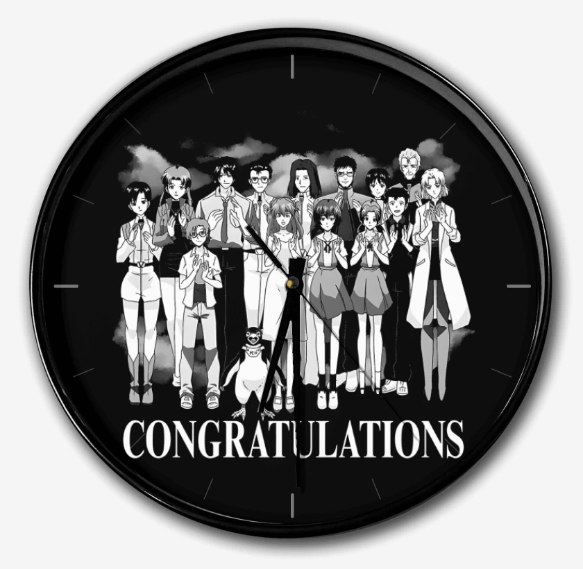 Reloj Congratulations Shinji