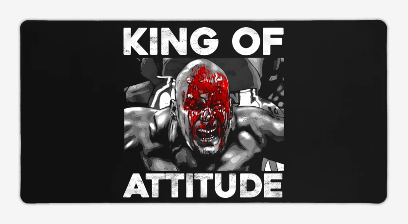 Mouse pad Gamer King of Attitude