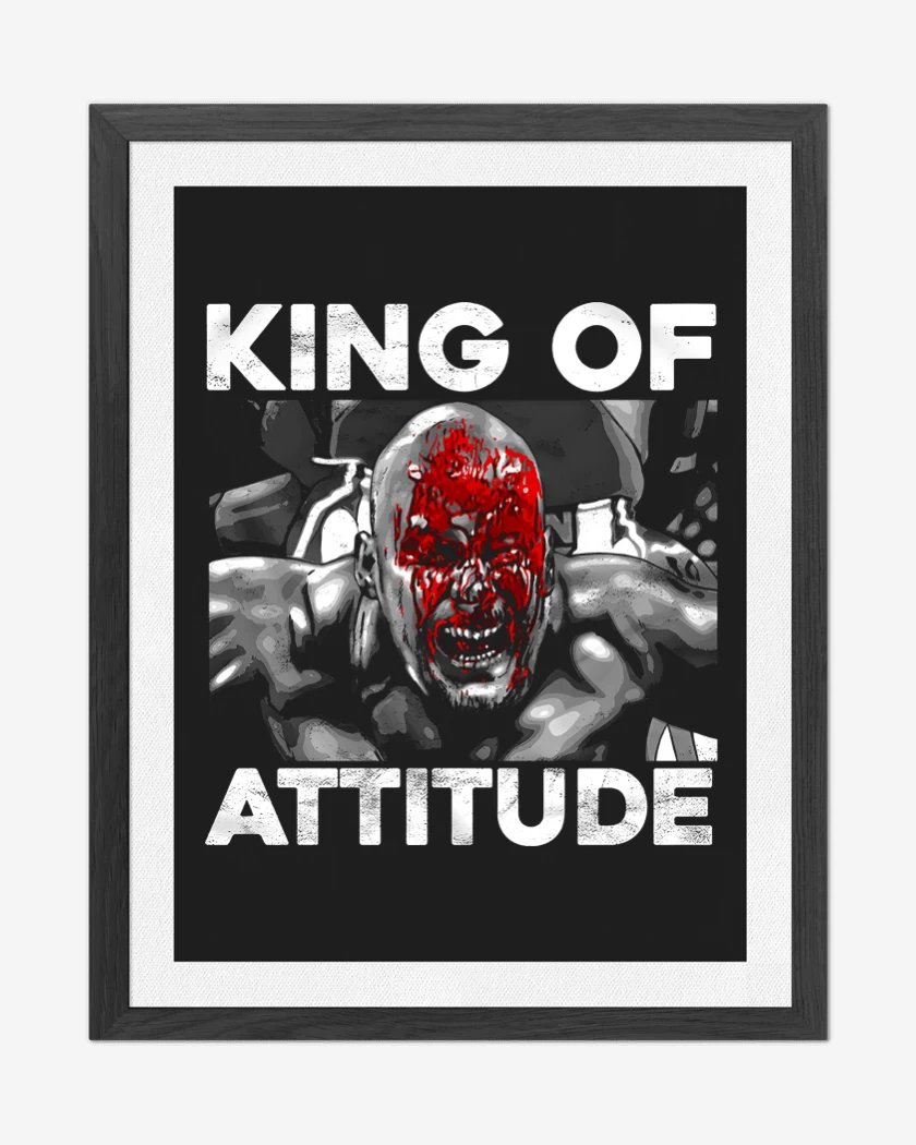 Cuadro decorativo Negro de King of Attitude