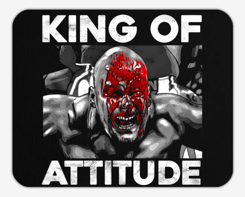 Mousepad King of Attitude