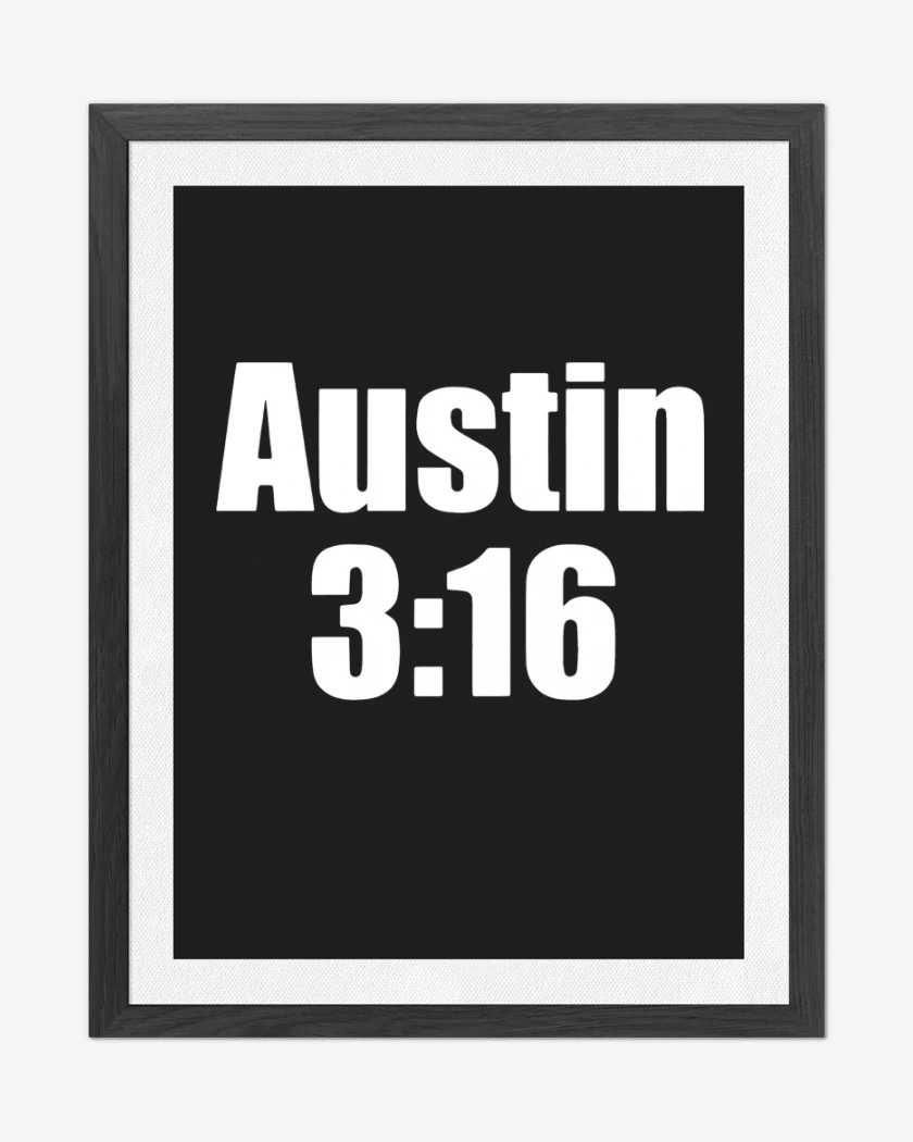 Cuadro decorativo Negro de Austin 316
