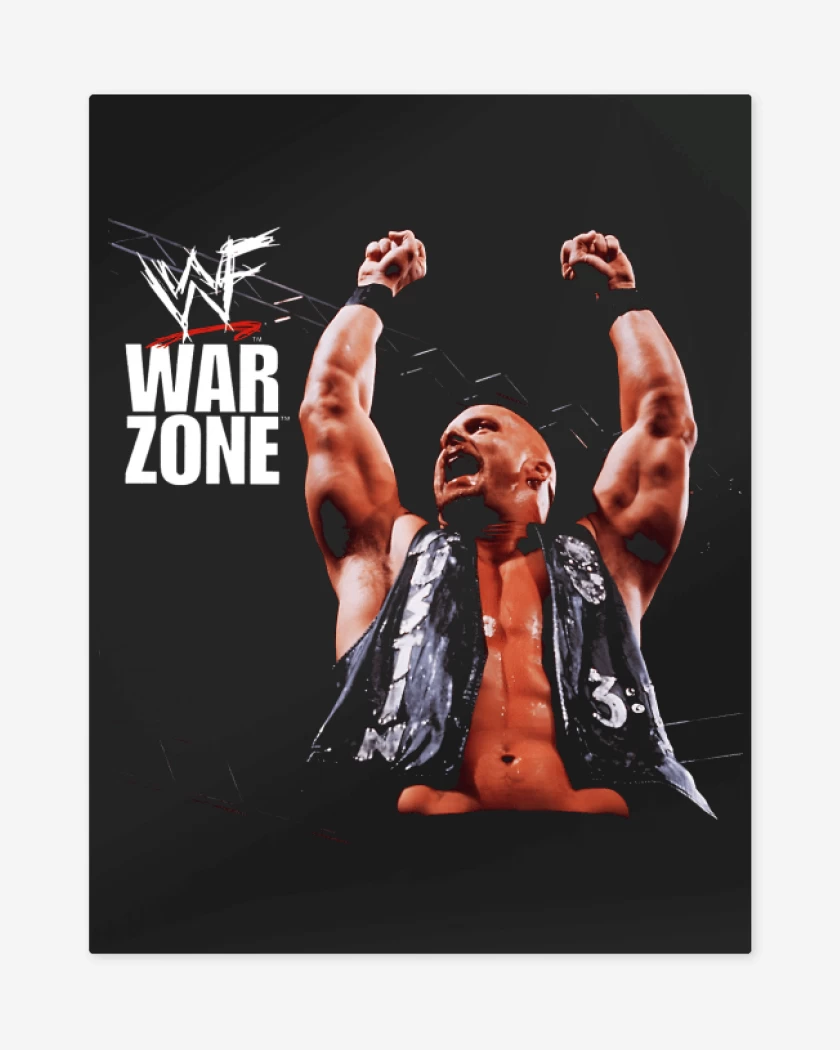 Print metalico Negro de War Zone 