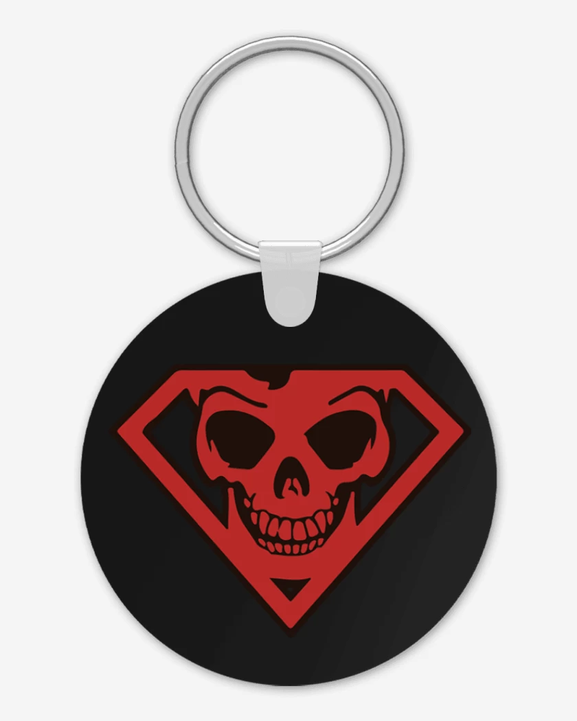 Llavero Superman skull