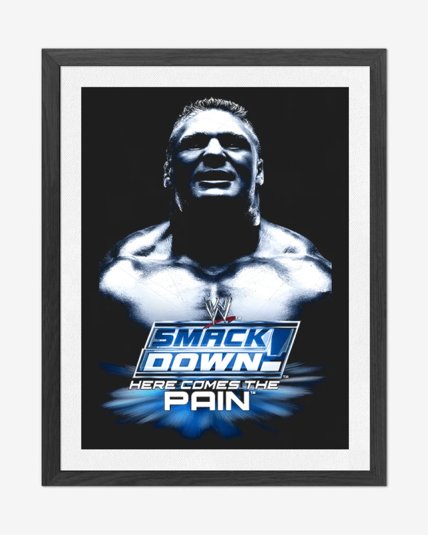 Cuadro decorativo Negro de Here Comes The Pain