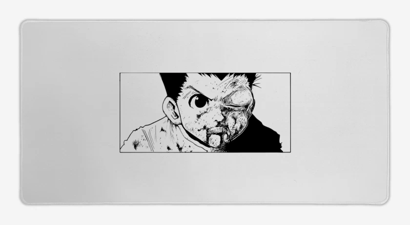 Mouse pad Gamer Blanco de Gon Machucao