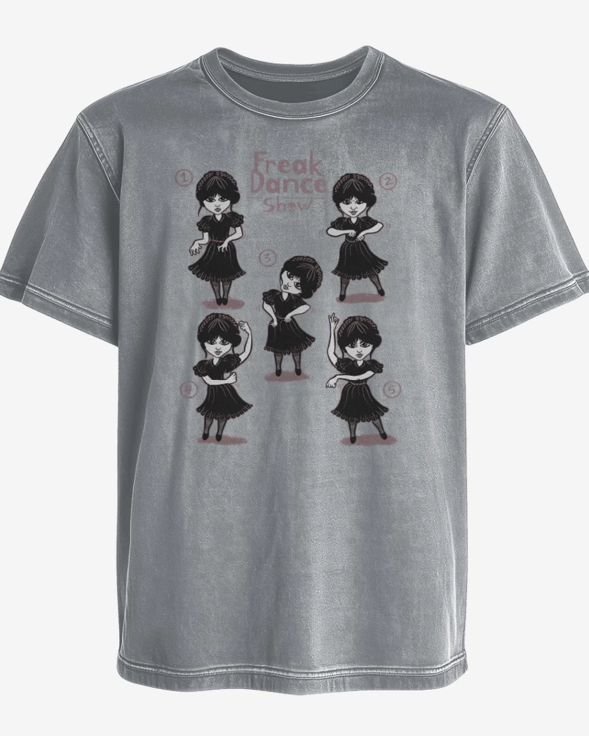Polera desgastada Baile Freak