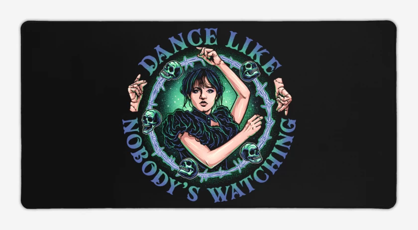 Mouse pad Gamer Dance Like Merlina