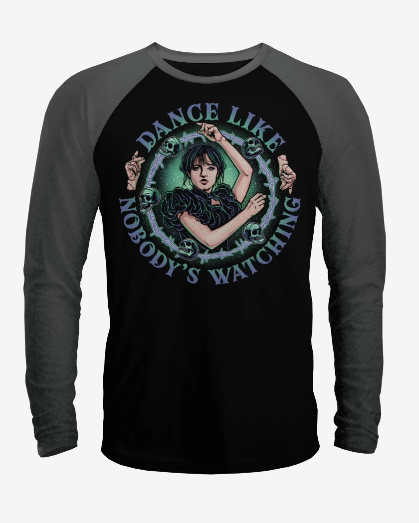 Polera Raglan Dance Like Merlina