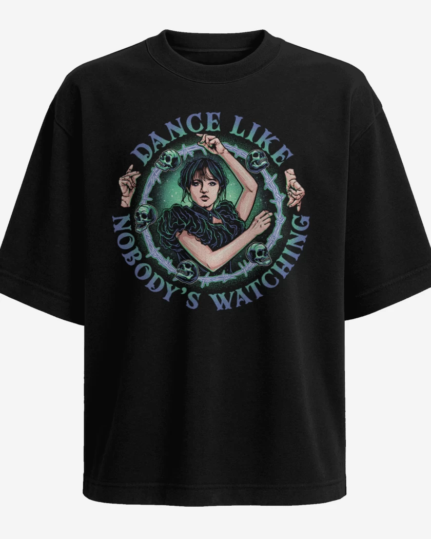 Polera Oversize Dance Like Merlina