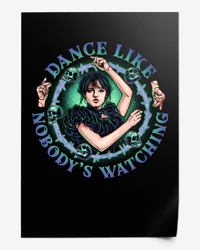 Print Dance Like Merlina