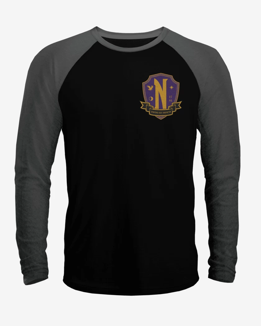 Polera Raglan Academia Nervermore 