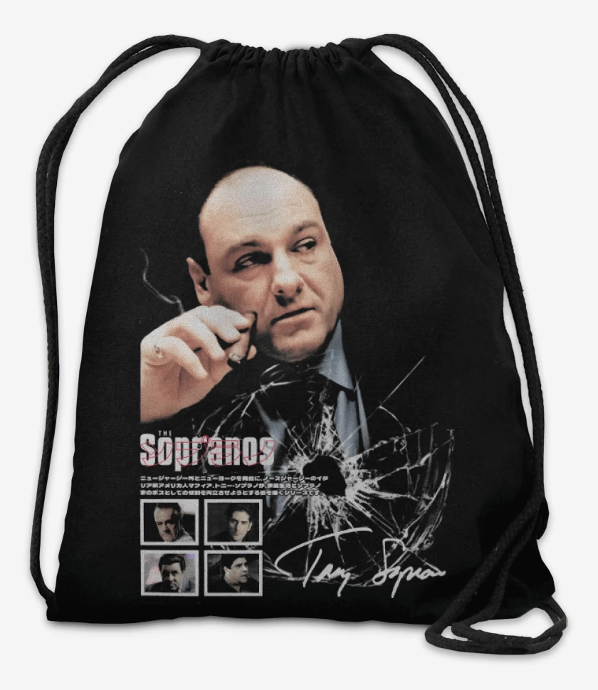 Mochila Negro de Tony Soprano