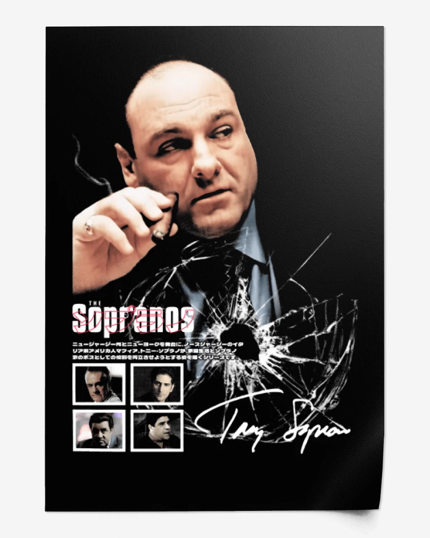 Print Tony Soprano